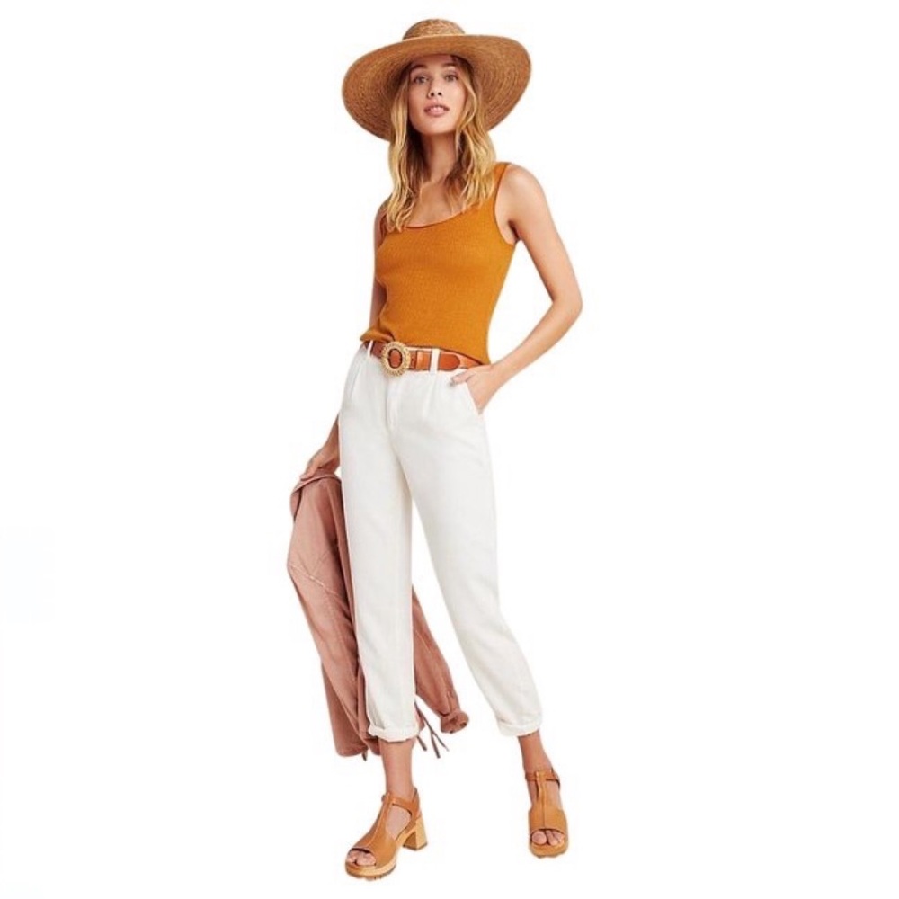 NWT Anthropologie Scout Tapered Slim Pants - sz 28